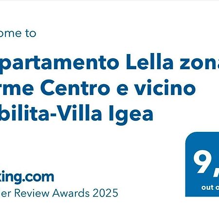 Appartamento Lella Zona Terme Centro E Vicino Habilita-Villa Igea 阿奎泰尔梅 外观 照片